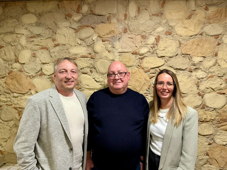 Drei Personen aus dem Team des Hotels Bavaria Pfronten