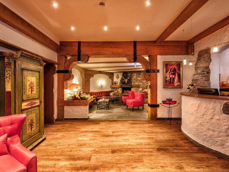 Rezeption Hotel Bavaria Pfronten